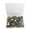Silver, variant on 100PCS Single Hole Hangers Convenient Triangles D Rings with Screws Easy to Install and Remove Picture Hangings Hook