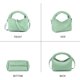 thumbnail image 2 of LHSHID Women Woven Tote Small Crossbody Bag, Weave Quilted Purse Square Shoulder Bag Woven Handbag with Detachable Strap, 2 of 7