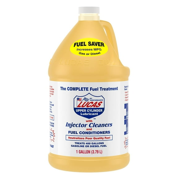Lucas Oil Fuel Treatment 10013 - Universal Automotive Additive - 1 Gallon, Pack of 4