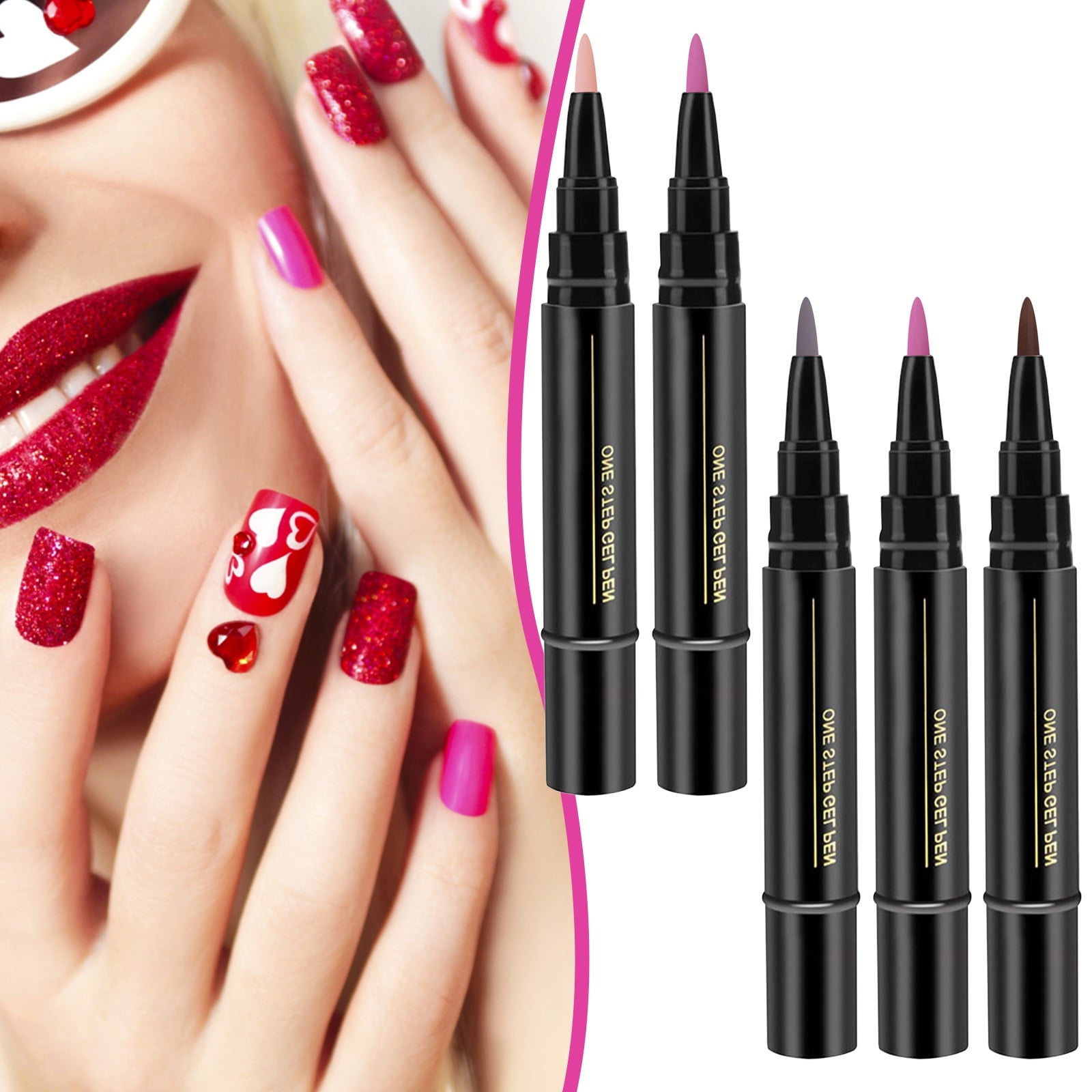 Nail Dot Pen Manicure Sticks for Nails Acrylic Nail Decorating Small Nail Brush for Design Nail Pearls Nail Stand for on Nails Brush for Acrylic Fingernail Polish Organizers And Storage Nail