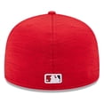 thumbnail image 4 of Men's New Era  Red Washington Nationals 2023 Clubhouse 59FIFTY Fitted Hat, 4 of 5