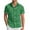 Vert, variante sur Chemise à Manches Courtes Imprimée 3D pour Hommes, Chemise de Carnaval Numérique à Boutons, Chemise de Pyjama à Fermeture Éclair, Chemise de Travail à Carreaux