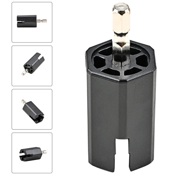 UPOUART Guitar Supplies Stringed Instrument Luthier Tool Metal Black 1 Set