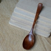 JeashCHAT Lot Wooden Spoon Bamboo Kitchen Cooking Utensil Tool Soup Teaspoon Catering