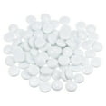 thumbnail image 1 of Unique Bargains 81pcs Fire Glass Beads for Fire Pit, 3/4' Luster Crystal Glass Rocks for Fish Tank Aquarium White, 1 of 5