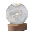 thumbnail image 3 of Luz nocturna con bola de cristal, farol de escritorio, soporte, adorno de luz, luz de mesa para pasillo, regalos de cumpleaños, dormitorio, niños, 3 of 9