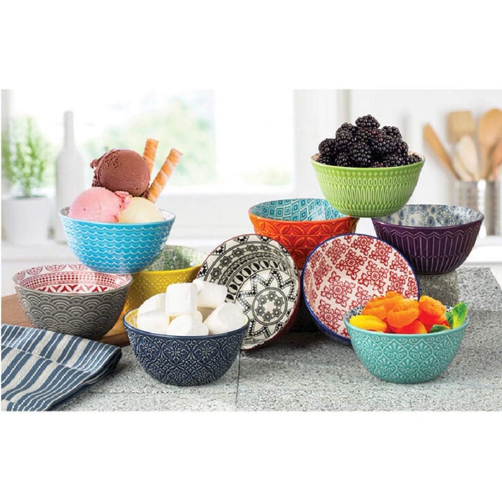 Signature Housewares Dessert Bowls Set of 10