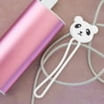 thumbnail image 4 of COSMOBETTY Cute Panda Shaped Desk Cable Holder 1Pcs Simple Silicone Cord Manager for Travel and Desktop Use, 4 of 8