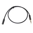 thumbnail image 1 of ZheElen Computer Laptop Phone Tablet Portable Audio Extension Cable 3.5mm Male to Female Adapter Conversion Connector Sound Equipment 0.5m, 1 of 1