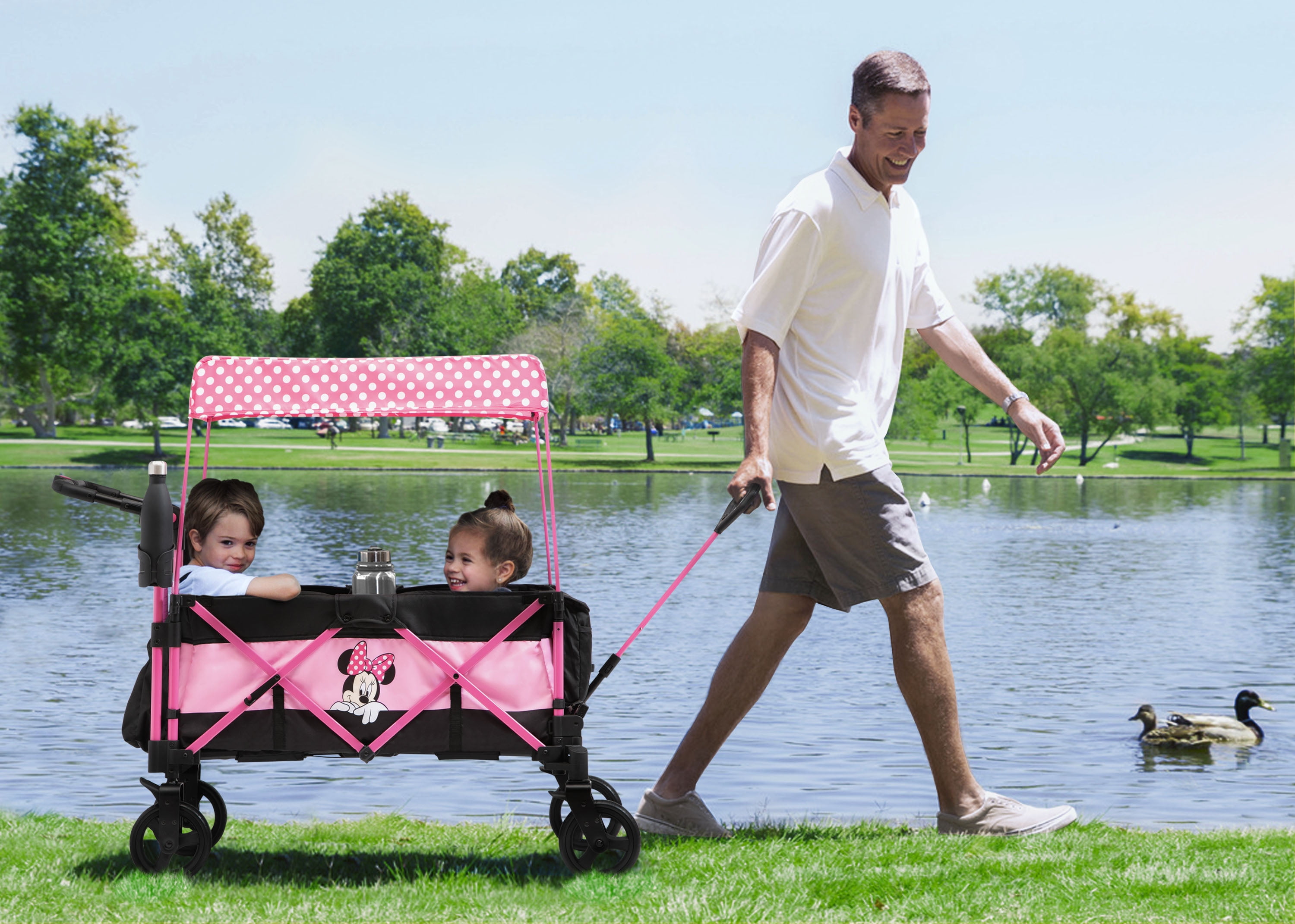 Disney Minnie Mouse Stroller Wagon by Delta Children