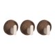 thumbnail image 1 of Gancho adhesivo de pared, gancho decorativo resistente, percha multiusos para colgar ropa. 3 piezas, 1 of 9
