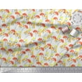 thumbnail image 3 of Soimoi Silk Fabric Flower Watercolor Print Sewing Fabric Yard 42 Inch Wide, 3 of 3