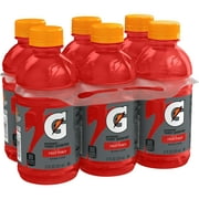Gatorade Thirst Quencher Fruit Punch Sports Drink, 12 fl oz, 6 Count Bottles