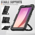 thumbnail image 5 of for Lenovo Tab M8 4th Gen Case 8 inch 2024/2023, 360 Rotating Shockproof Cover with Stand, Handle, Shoulder Strap, Black, 5 of 7