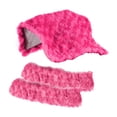 thumbnail image 2 of 2 fundas protectoras para cuchillas de patines de hielo, fundas protectoras para cuchillas de hockey, protectores para patines artísticos deportivos. Rosa, 2 of 8