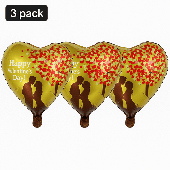 Heart Shape 18" Foil Balloon for Love-filled Valentine's Day Celebrations