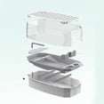 thumbnail image 4 of Turtle feeding tank with sun drying table and cover for household use, 4 of 5