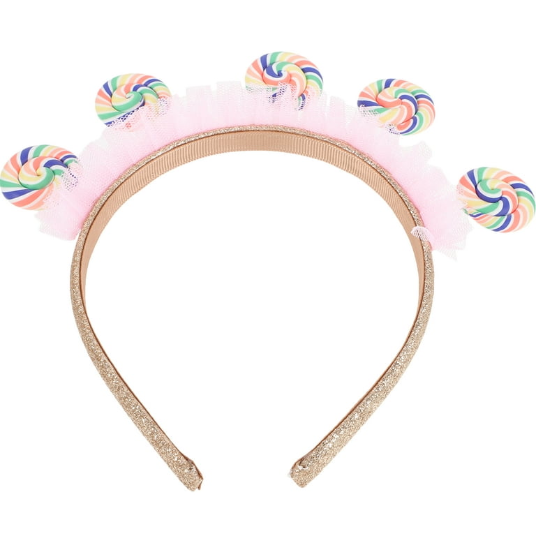 Homemaxs Lollipop Headband Toddler Lollipop Hairband Kids Headband Party Candy Headband for Kids, Kids Unisex, Size: 20x20x3CM