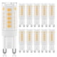 thumbnail image 1 of G9 LED-lampor Varmvitt, 3W, 300LM, 3000K, Ersättning 30W G9 Halogenlampa, Flimmerfri Ej Dimbar för Belysningsdekor, Krona, 10-pack, 1 of 5
