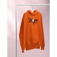 thumbnail image 3 of Hope Hold On Pain Ends Hoodie Women -Image by Shutterstock, Female 5X-Large, 3 of 4