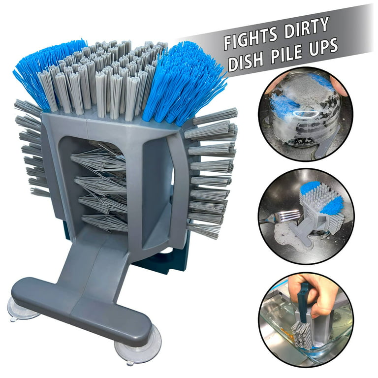 SINK N' SPIN® Quicker Dishwashing Brush