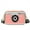 Pink, variant on Vintage Camera Shaped Crossbody Bag - PU Leather Color-Blocked Cute Clutch Shoulder Bag (Not for 12 & Under)