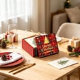 thumbnail image 6 of 20 Sheets Christmas Tree Red Black Buffalo Plaid Napkins, Christmas Party Supplies, Disposable Tableware, for Xmas Holiday Party Table Decor(B), 6 of 6