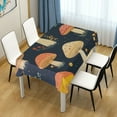 thumbnail image 3 of Yayeee Tablecloths for Rectangular Tables 60 x 108 inch Party Table Cover, Black Mushroom Pattern, 3 of 6