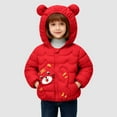 thumbnail image 2 of Kogui Toddler Coat Boys' Jacket - Weather Resistant Down Coat for Boys - Insulated Quilted Puffer 18 24 Months (Red,18-24 Months), 2 of 9
