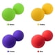thumbnail image 4 of Bolas de masaje de maní Bola de lacrosse doble Masaje de tejido profundo de silicona, 4 of 7