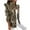 Brown B, variant on Dezsed Women's Blazers & Suit Jackets Women Business Attire Plaid Printed Long Sleeve Button Slimming Cardigan Coat Jacket Top Khaki XL