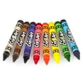 CraZArt 8 Piece Count Jumbo Crayon, Multicolor, Child Ages 3 and up