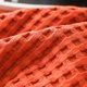 thumbnail image 3 of Manta de tejido gofre: manta ligera, suave, transpirable y lavada, perfecta para el verano; excelente capa para sofá cama, elegante decoración del hogar, 3 of 6