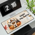 thumbnail image 3 of Happy Halloween Poodle Witches Hat Pumpkin Carving Desk Mat Full Keyboard Mouse Pad Poodles Dog Lover Gifts Idea Large Mousepad - 02019, 3 of 5