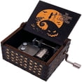 thumbnail image 1 of Caja de música manual con manivela de madera Orgel Ndcxsfigh Para estrenar, 1 of 1