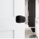 thumbnail image 3 of Perilla para puerta de privacidad interior con cerradura, manija de puerta para baño y recámara, perilla de puerta sin llave negra mate, con protección Microban, 3 of 6
