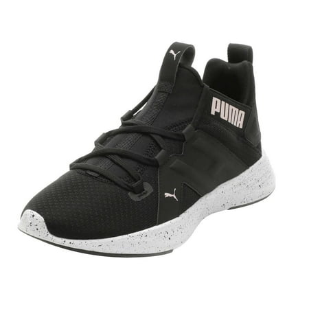 PUMA Women's Contempt Demi Mesh Athletic Cross Trainer Sneaker Shoe (Black, 8)