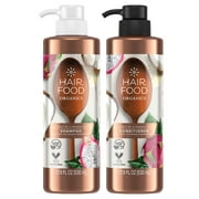 Hair Food Organics Shampoo & Conditioner, 17.9 fl oz
