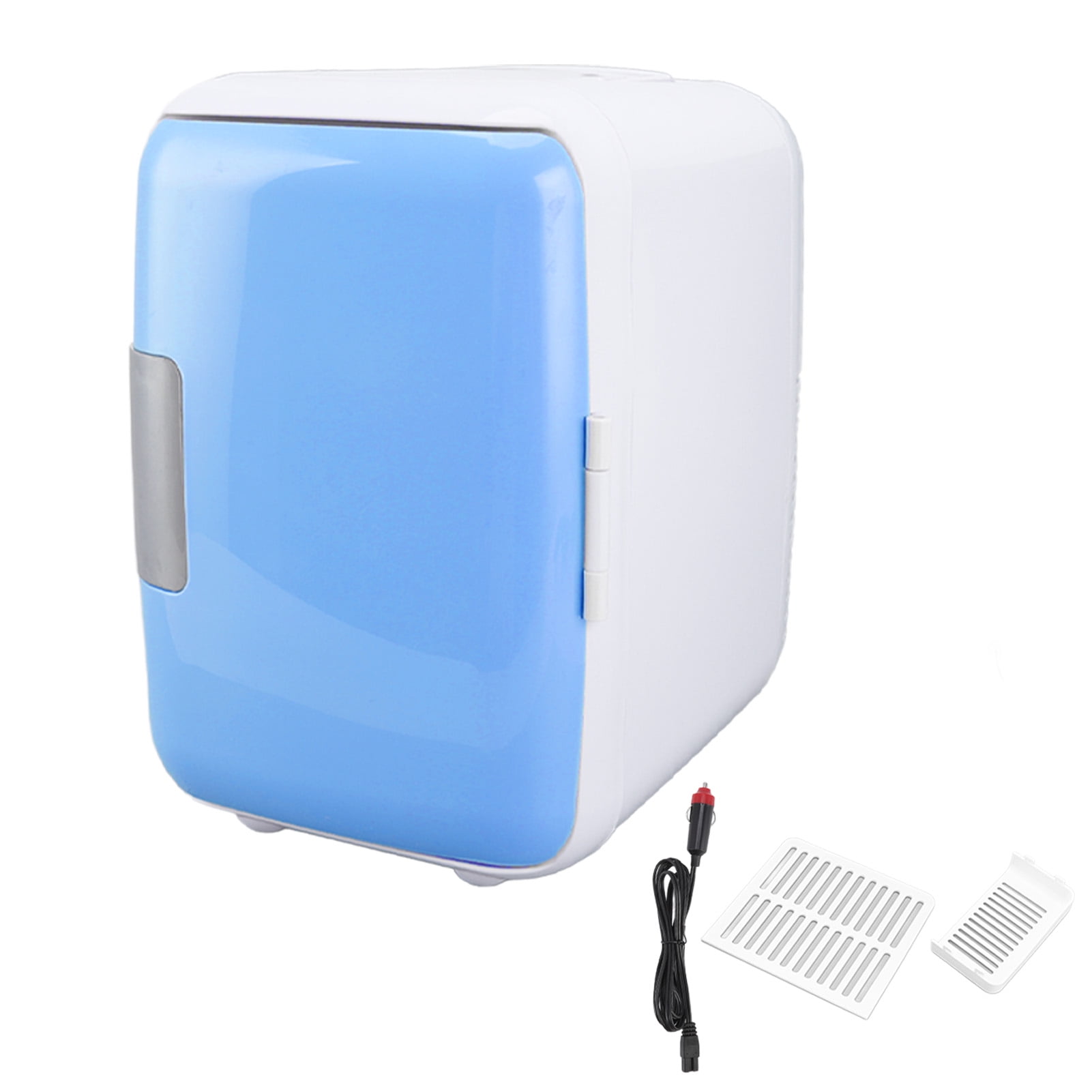 Car Fridge, 4 Liters Capacity Mini Fridge For Car Blue