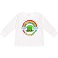 thumbnail image 3 of Inktastic Happy St. Patrick's Day Rainbow and Hat Boys or Girls Long Sleeve Toddler T-Shirt, 3 of 5