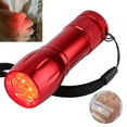 thumbnail image 2 of Vein Display Instrument, Red Infrared Vascular LED Flashligh Aluminum Alloy  For Night For Outdoor, 2 of 8