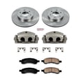 thumbnail image 2 of PowerStop Front Stock Replacement Brake Pad and Rotor Kit with Calipers Fits: CHEVROLET SAAB Select Models KCOE1453, 2 of 5