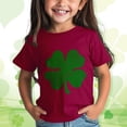 thumbnail image 2 of XQYLOS Boys Girls St-Patricks Day Shirt Graphic Tee Comfortable Fit Daily Wear Green Holiday Themed Top for Kids Fun Casual Apparel Ages 1-15 Years, 2 of 5