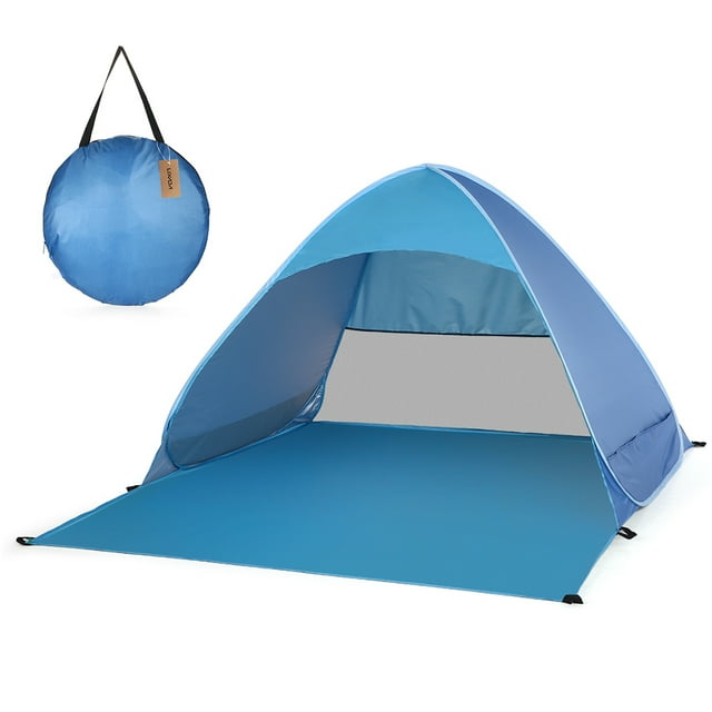 Tente de Plage Instantanée Automatique, Légère, Extérieure, Protection UV, Camping, Pêche, Cabane, Abri Solaire