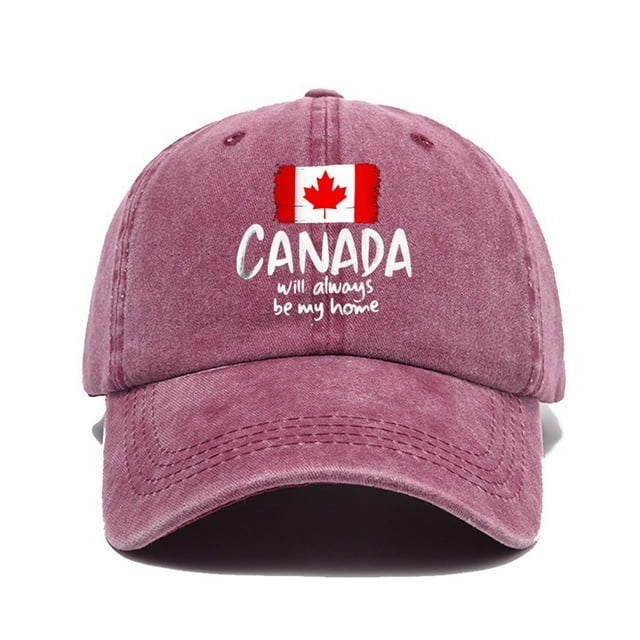 Baseball Hat Maple Canada Print Baseball Hat Boys Breathable Running Toddler Caps Boys Age