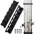 thumbnail image 2 of CNKOO 6-Rod Fish Rod Rack  Vertical Fishing Rod Holder  Easily Installed Wall Mounted Fishing Rod Rack for Garage DIY Fishing Gear Fishing Gift  Fishing Pole Holder Rack, 2 of 8