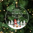 thumbnail image 4 of Our 2nd Christmas As Mr & Mrs Ornaments 2025, 2nd Xmas As Mr Mrs Snowmans Ornament Gift, Date Names Mr & Mrs Snowman Married Ornament, Snowman Together Christmas Ornaments Gift, 4 of 6