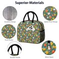 thumbnail image 4 of Womens Pioneer Flower Floral Print Pattern Lunch Box for Work,Insulated Lunch Bag for Women,Loncheras Para Mujer,Leakproof Adult Lunch Bag for Work,Beach,Travel,Picnic,Camping, 4 of 6