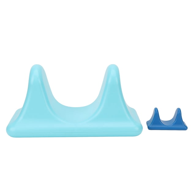 piezas herramienta de masaje muscular psoas hombres mujeres portátil espalda tejido profundo cadera flexor herramienta de liberación para gimnasio en casa azul claro y azul oscuro