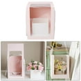 thumbnail image 2 of Flower Gift Paper Packaging Boxes Clear Transparant Square Window Wedding Baby Shower Favors S pink, 2 of 8